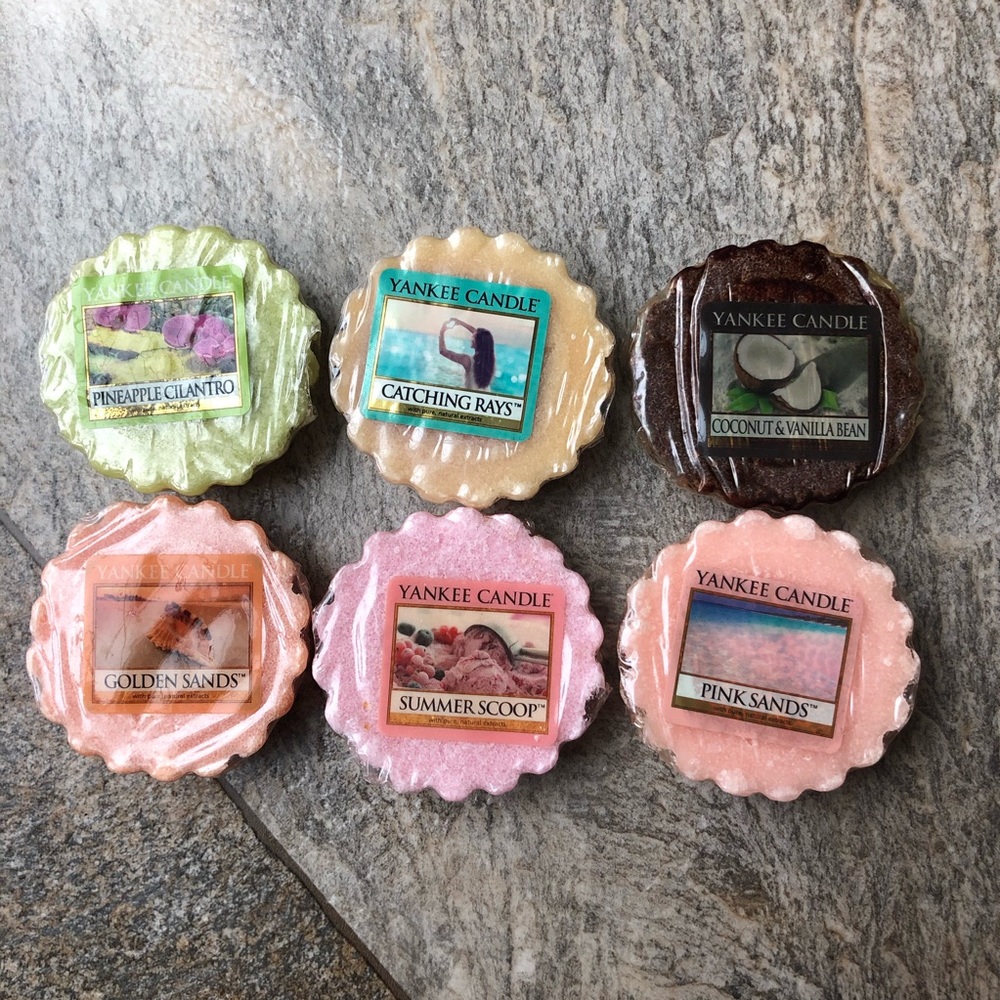 Yankee candle wax tarts
